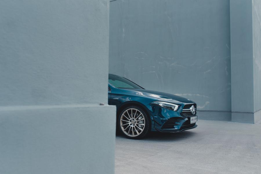 Детали экстерьера Mercedes-AMG A35 4Matic Edition 1 (W177) 2019 года  (JP) (фото 38 из 57)